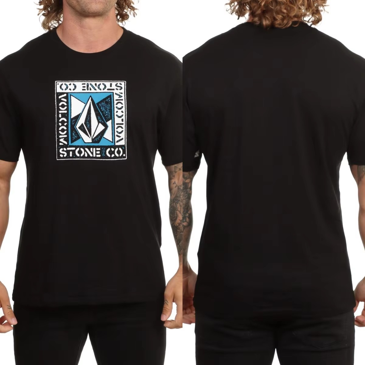 Streetwear Brand Trends - เสื้อยืดกราฟิกแบรนด์ Volcom ลาย Angle Iron Palm
