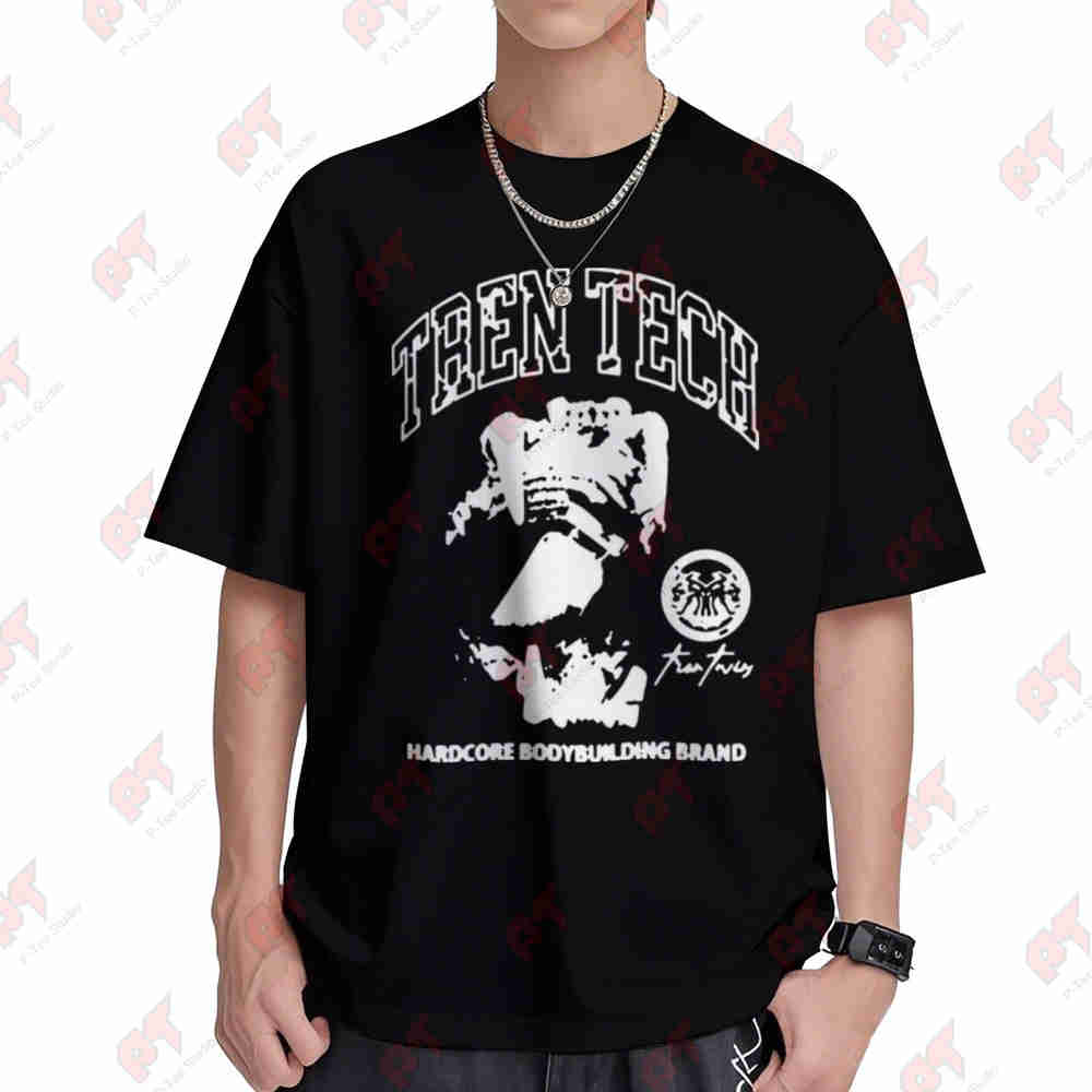 Streetwear Brand China - เสื้อยืดแขนสั้น Tren Tech Heavycore Bodybuilding Hardcore