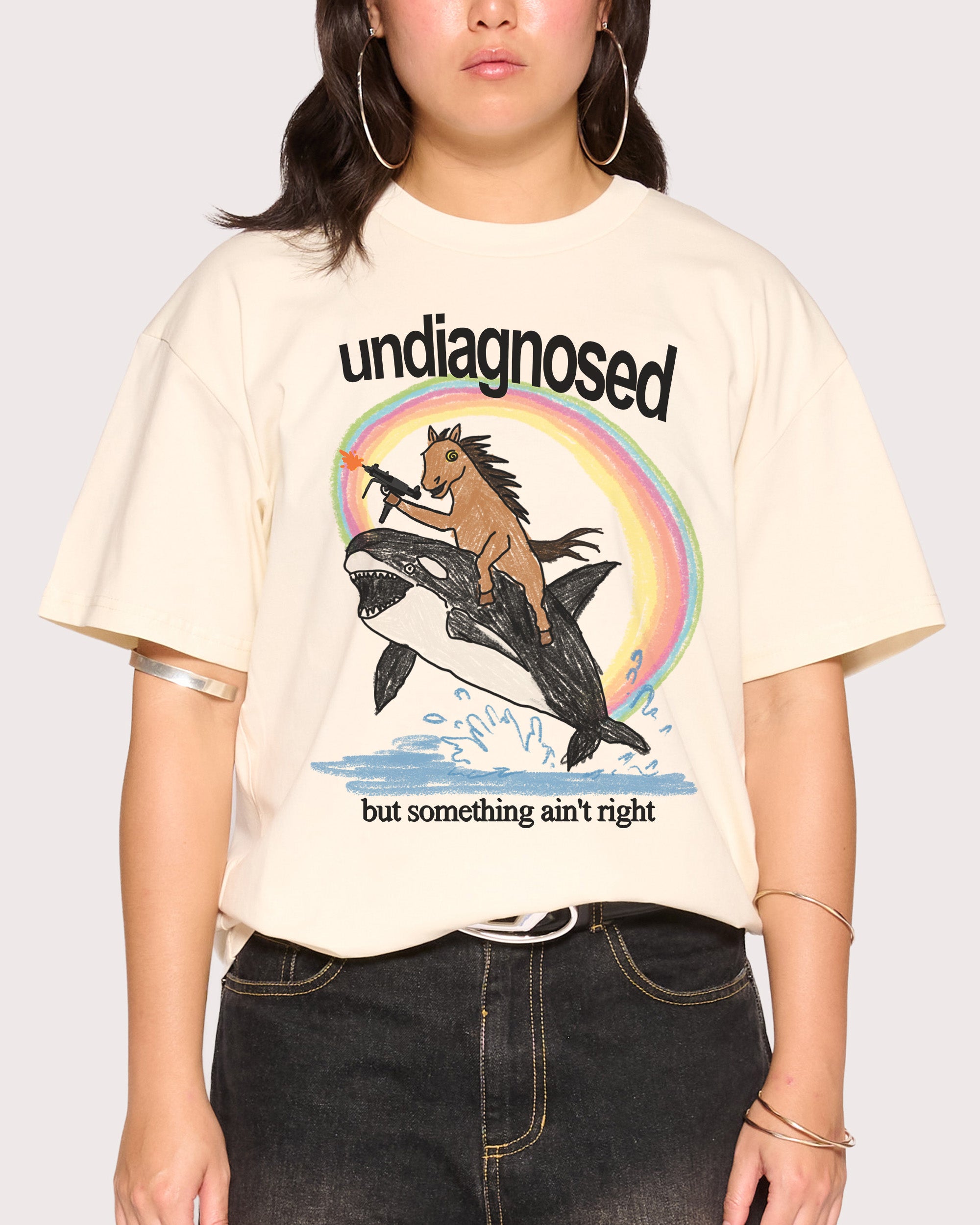 Streetwear Brand Trends - เสื้อยืดกราฟิกแบรนด์สตรีทแฟชั่น ลายมีมสุดฮา ไม่เคยถูกวินิจฉัย ผ้าฝ้าย สำหรับผู้ชายและผู้หญิง สไตล์สตรีทแวร์