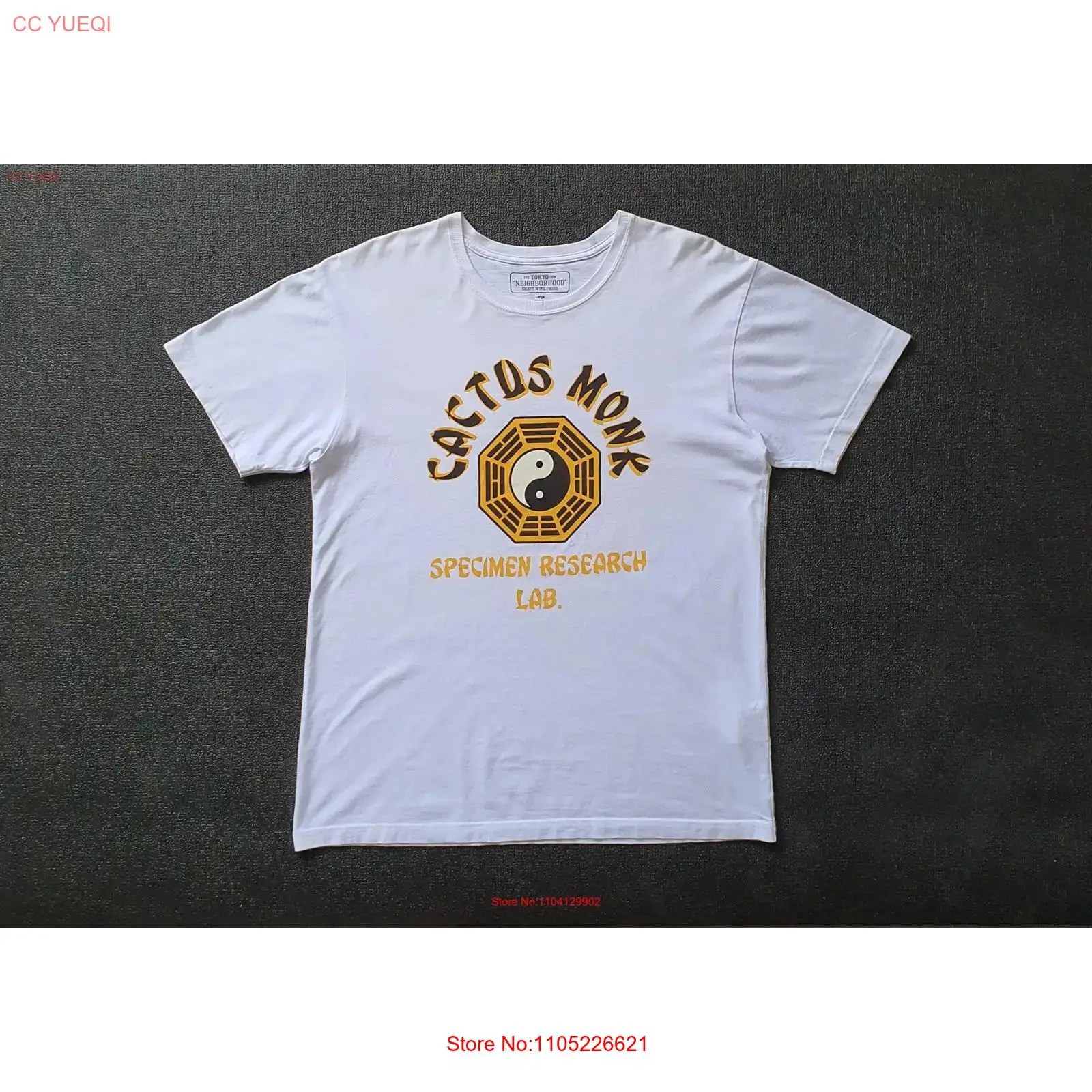 Japanese Brand Streetwear Vintage - เสื้อยืด NEIGHBORHOOD NBHD Japan Cactus Monk