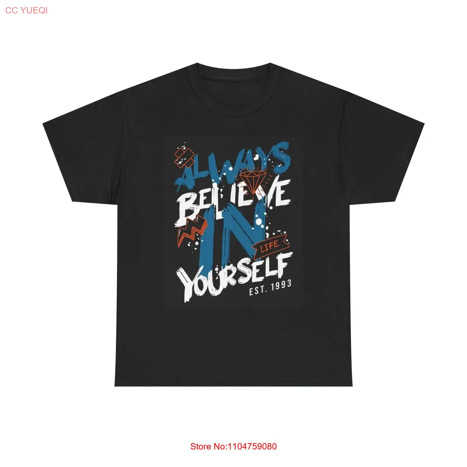 Streetwear Brand Always - เชื่อมั่นในตัวเองเสมอ เสื้อยืดแบรนด์ใหม่ ผ้าฝ้ายวินเทจ ลุคสตรีทแวร์ ทรงยืด ใส่ได้ทุกวัน