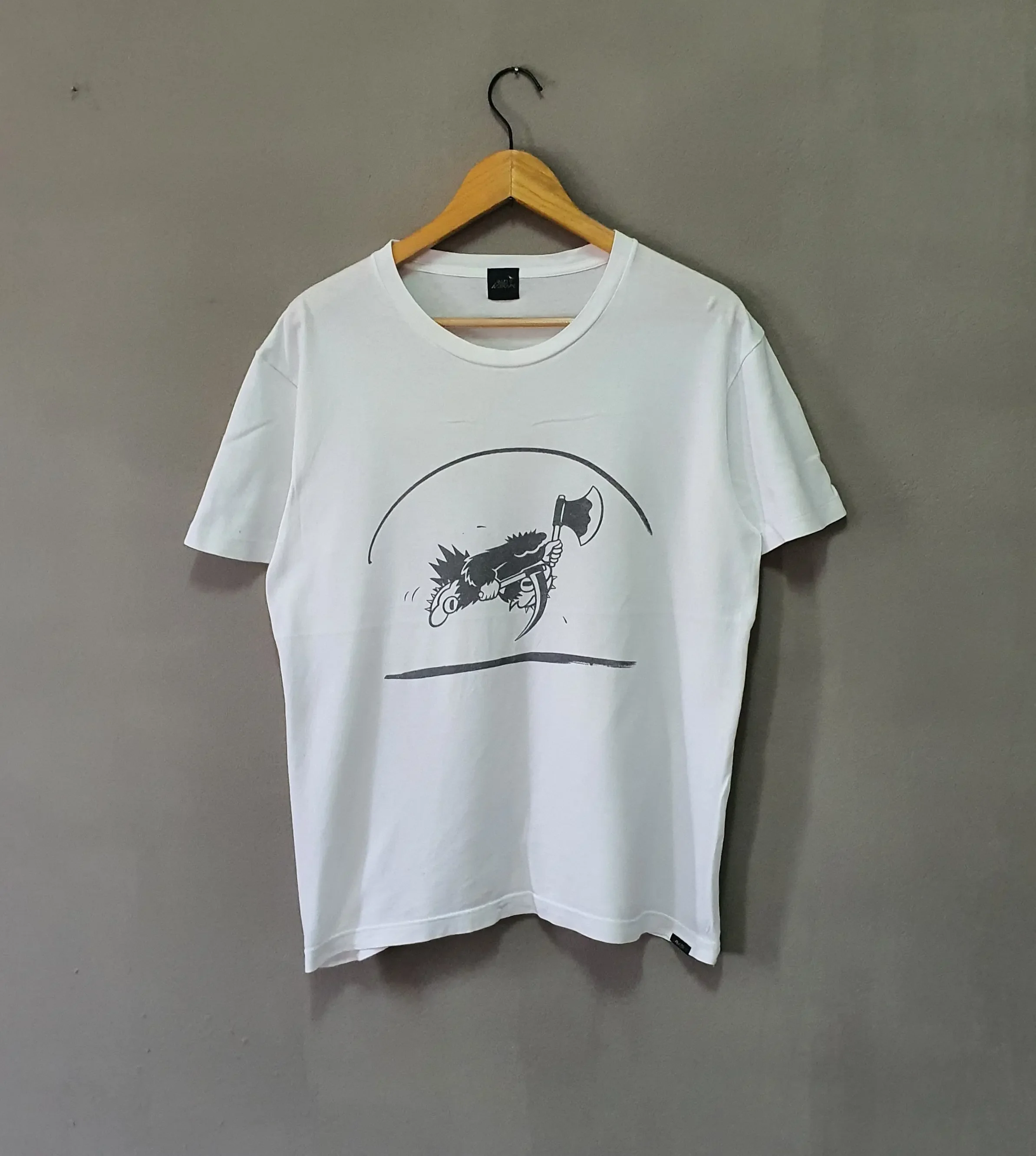Japanese Brand Streetwear Vintage - เสื้อยืดวินเทจ LAD MUSICIAN R A P