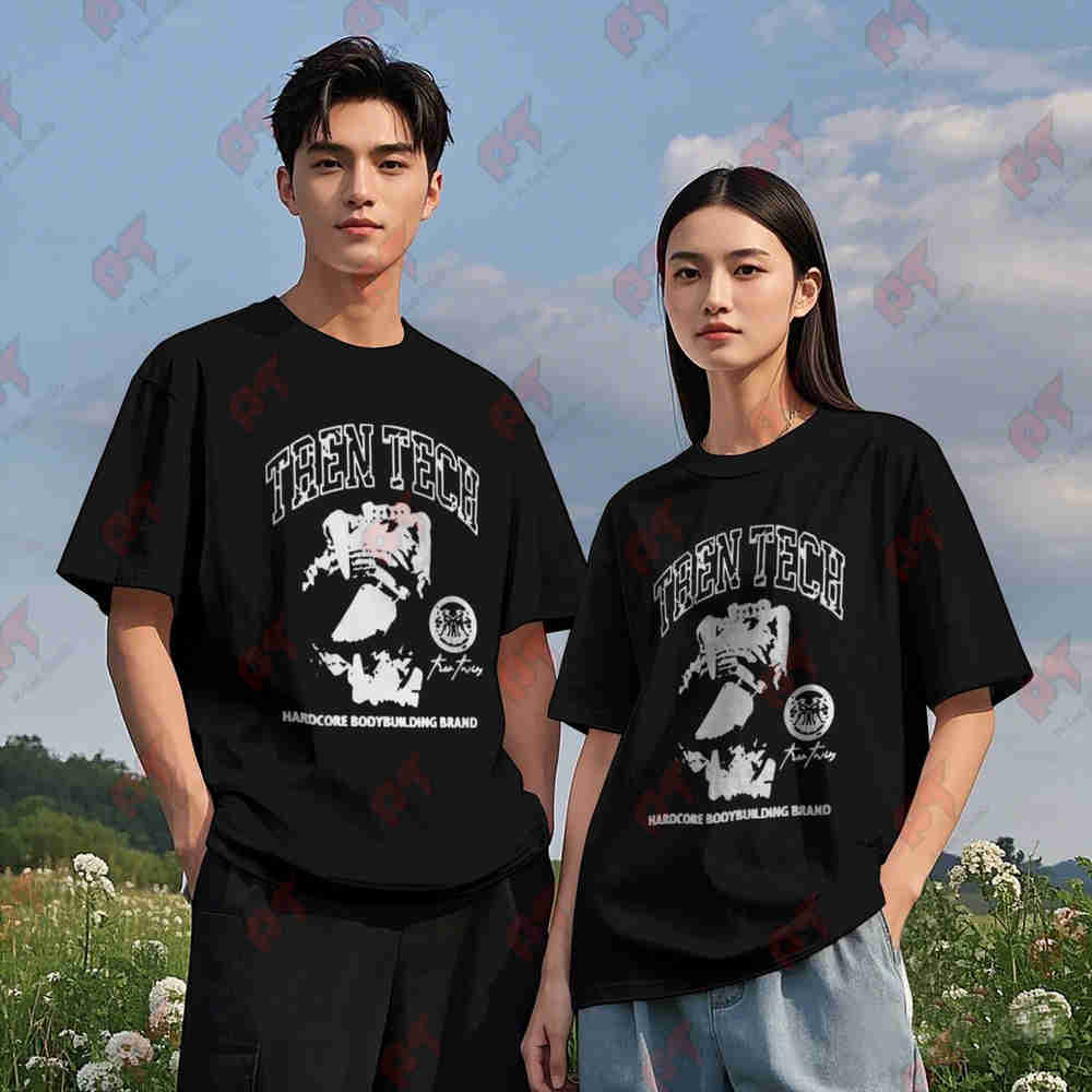 เสื้อยืดแขนสั้น Tren Tech Heav - Streetwear Brand China บทวิจารณ์และราคา