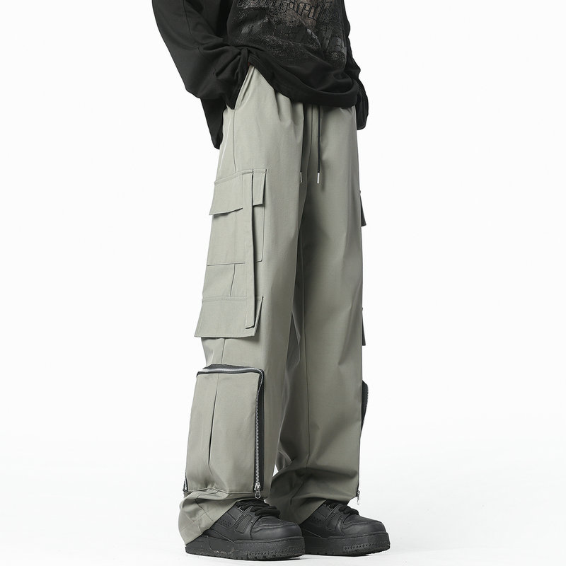 กางเกงคาร์โก้แฟชั่นผู้ชาย กางเ - Streetwear Brand China บทวิจารณ์และราคา