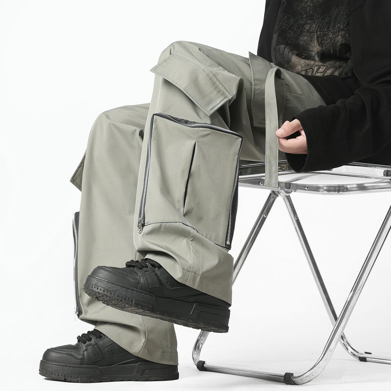 กางเกงคาร์โก้แฟชั่นผู้ชาย กางเ - Streetwear Brand China บทวิจารณ์และราคา