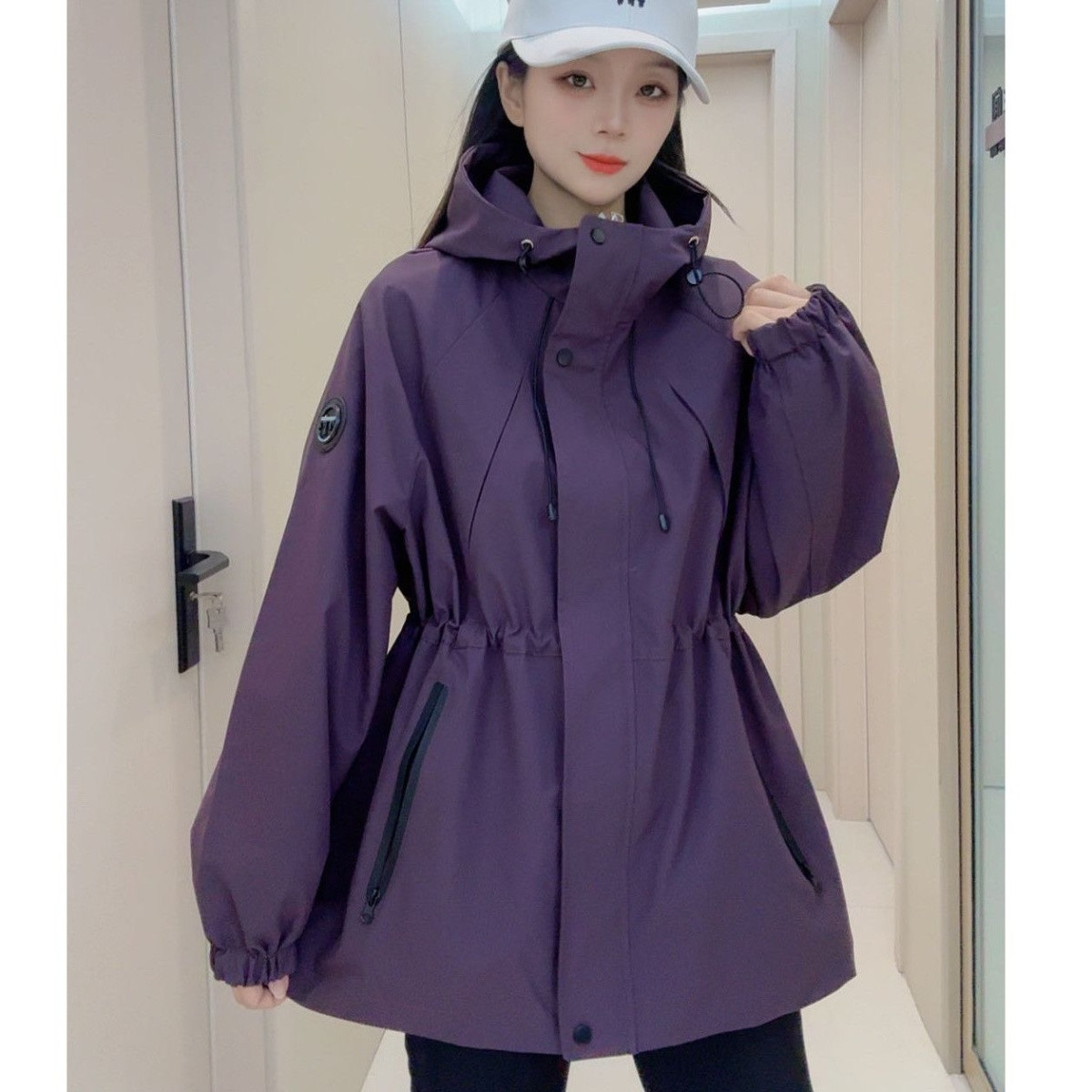 เสื้อแจ็คเก็ตมีฮู้ดสำหรับผู้หญ - Streetwear Brand China บทวิจารณ์และราคา