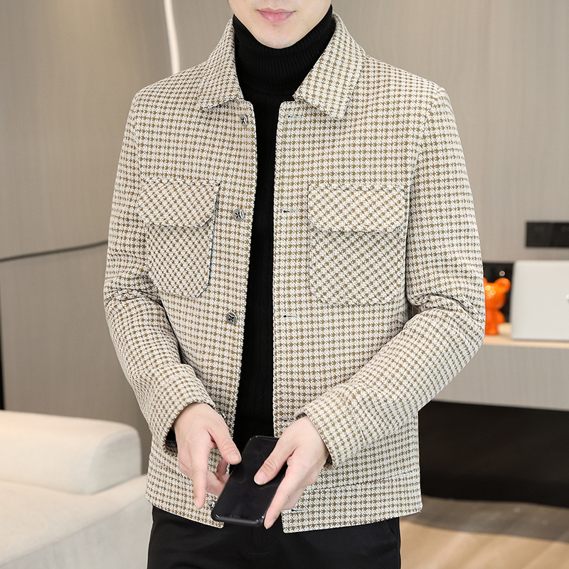 ฤดูหนาวลายสก๊อตเสื้อแจ็คเก็ตผู - Streetwear Brand China บทวิจารณ์และราคา