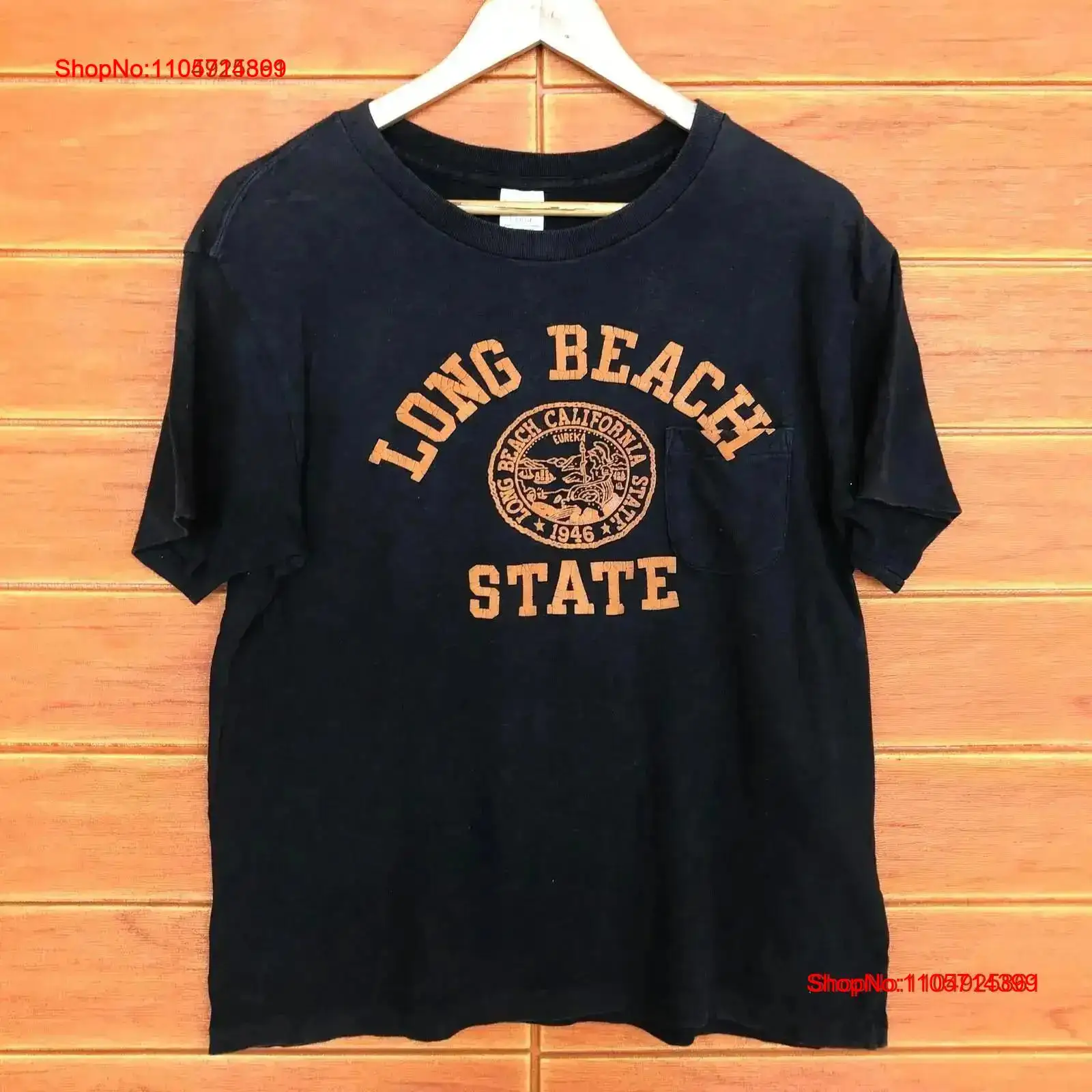 เสื้อยืดวินเทจ Long Beach Cali - Japanese Brand Streetwear Vintage บทวิจารณ์และราคา