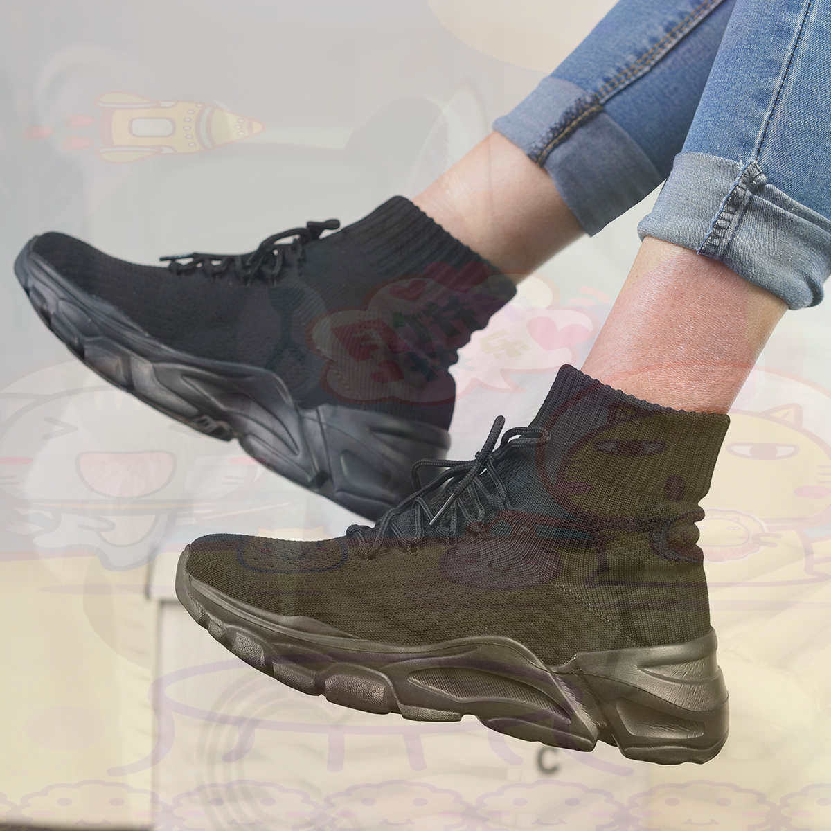 เพิ่มความสูงฤดูร้อนบาสเกตบอลบา - Streetwear Brand Famous บทวิจารณ์และราคา
